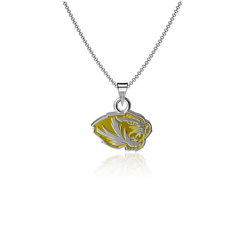 Dayna Designs Missouri Tigers Enamel Pendant Necklace, Womens, Team Product Image