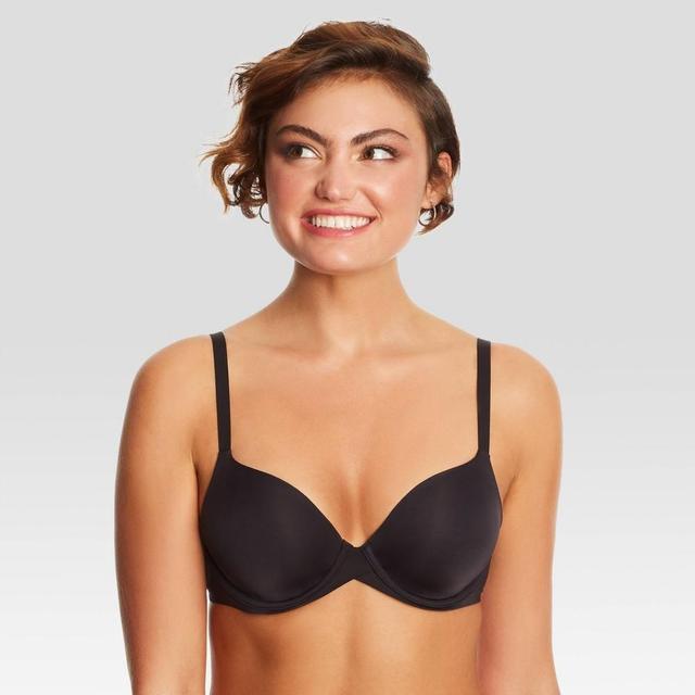 Maidenform One Fab Fit Modern Demi T-Shirt Underwire Bra DM7543, Womens Product Image