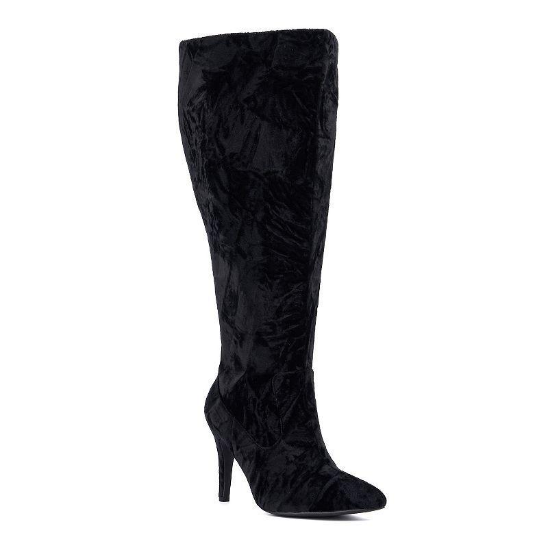 Fashion to Figure Lisette Womens Wide Width Knee-High Boots Product Image