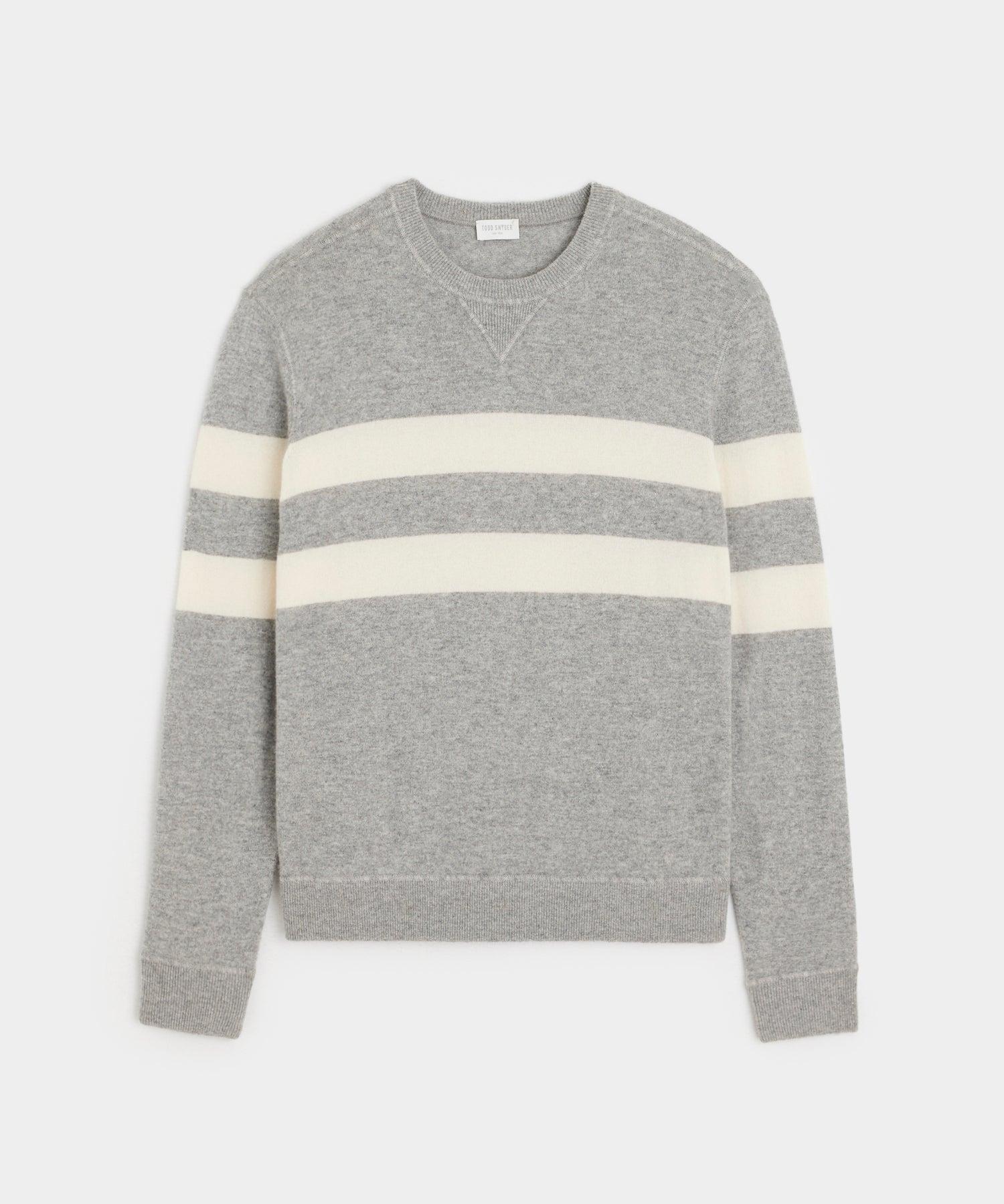 Cashmere Stripe Sweatshirt Product Image