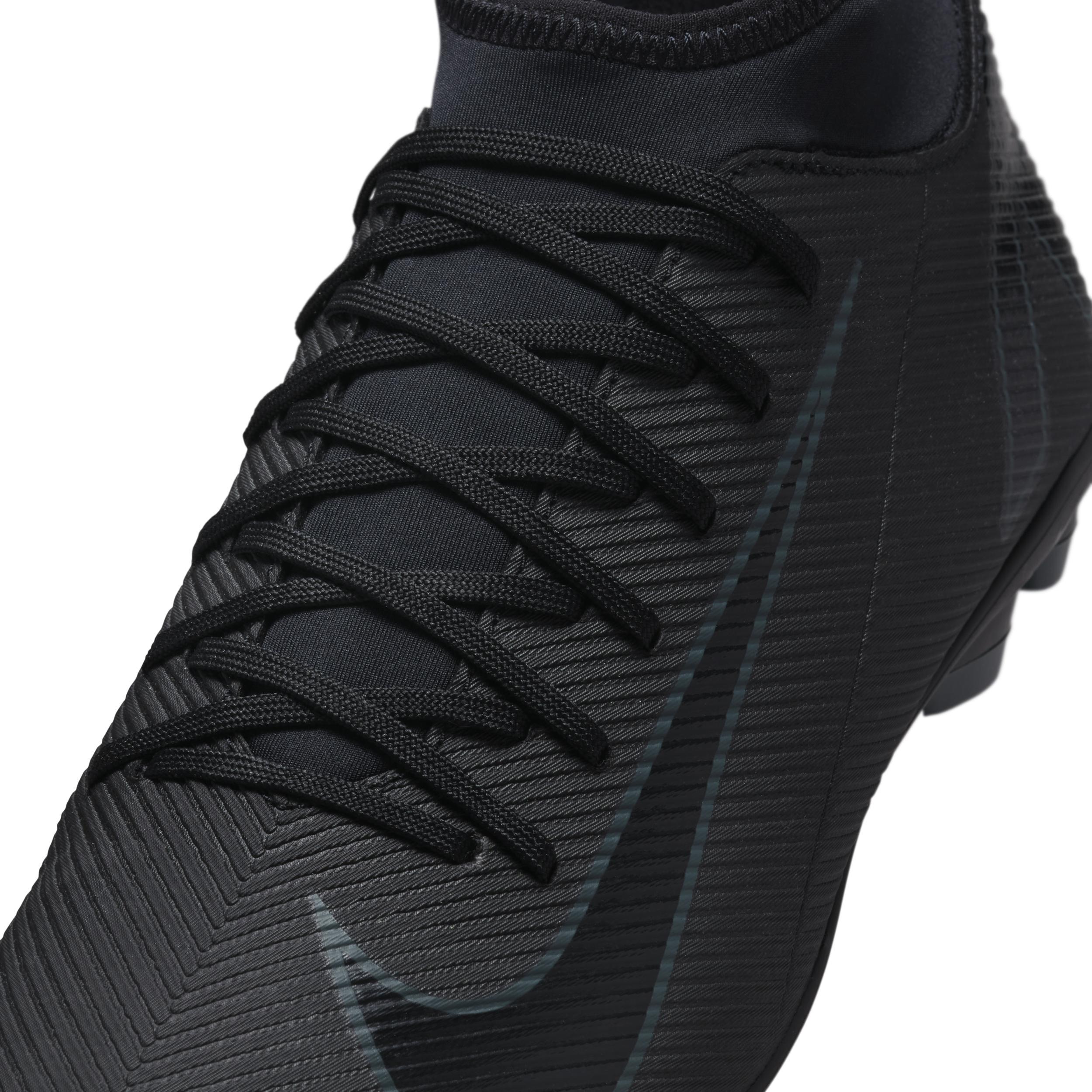 Nike Mens Superfly 10 Club FG/MG - Soccer Shoes Black/Black/Deep Jungle Product Image