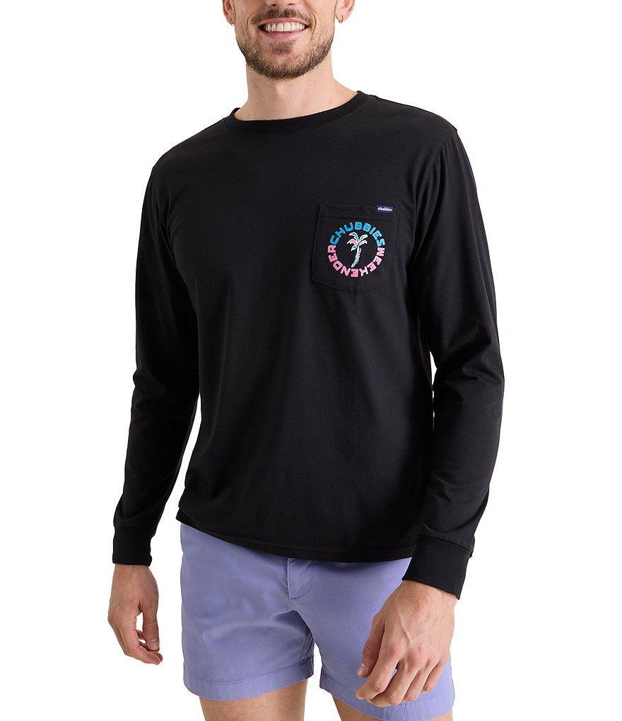 Chubbies Havana Nights Long Sleeve Graphic T-Shirt Product Image