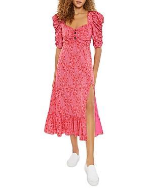 Likely Riana Puff Sleeve Midi Dress Product Image