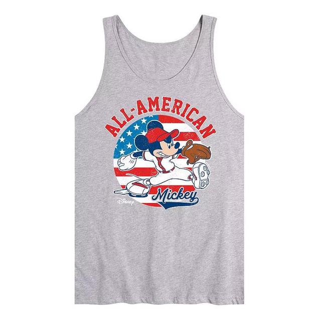 Disneys Mickey Mouse Mens Americana Baseball Tank Top Product Image