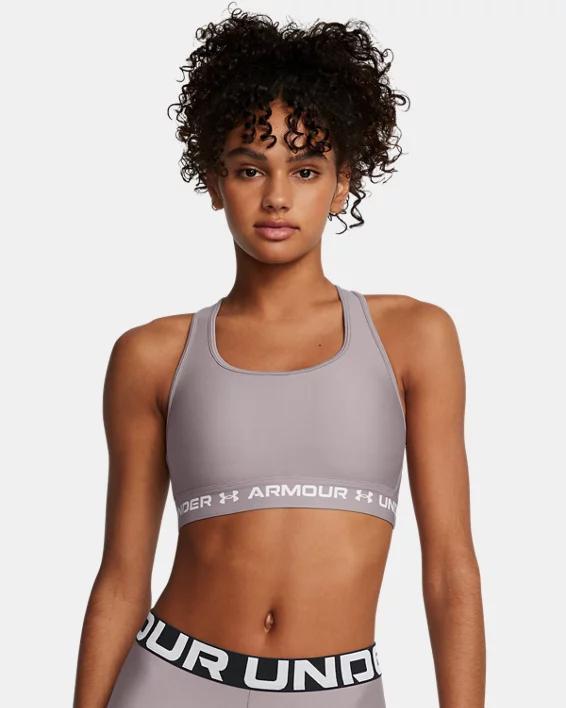 Womens Armour Mid Crossback Sports Bra Product Image