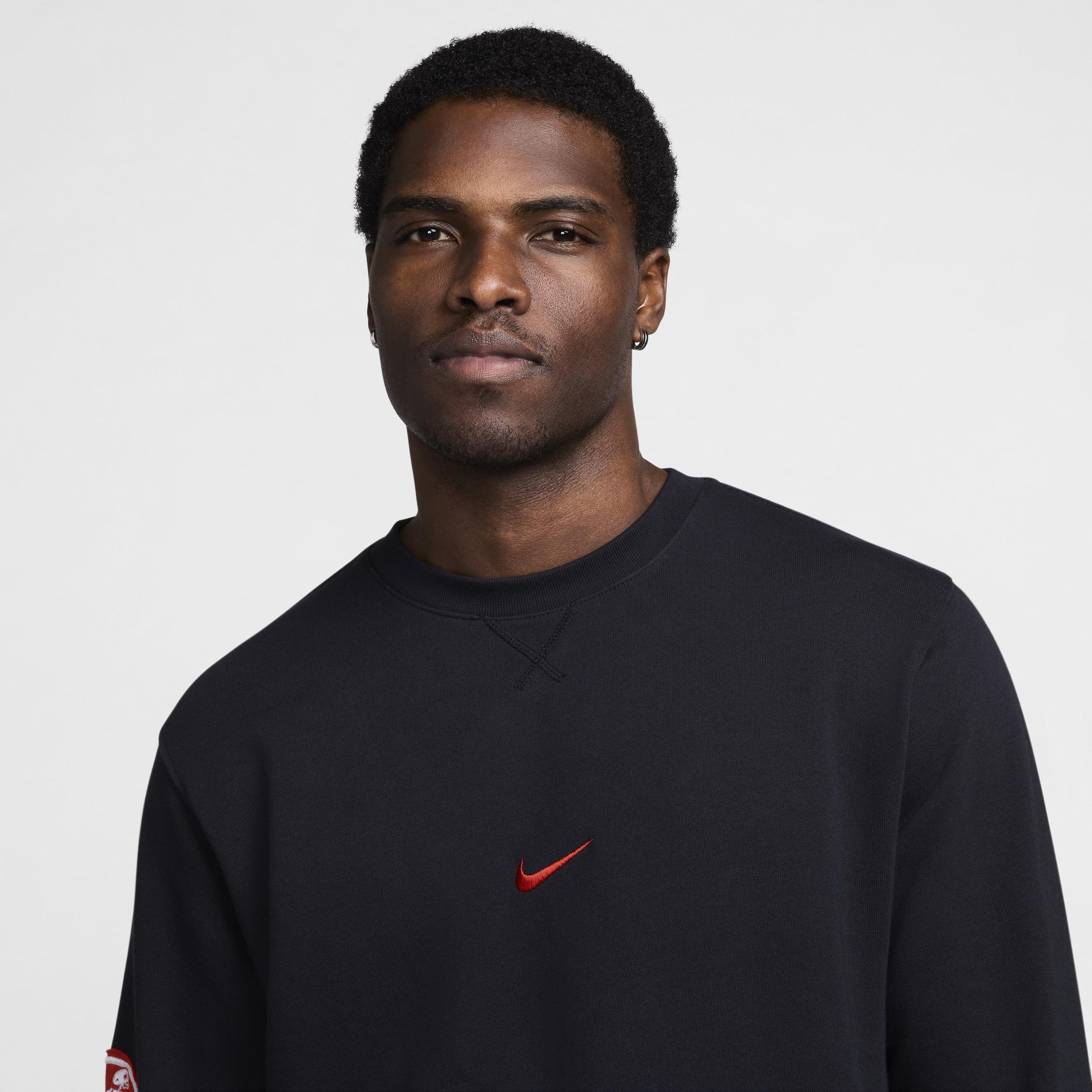 Men's Nike Sportswear Club Fleece Crew-Neck French Terry Sweatshirt Product Image