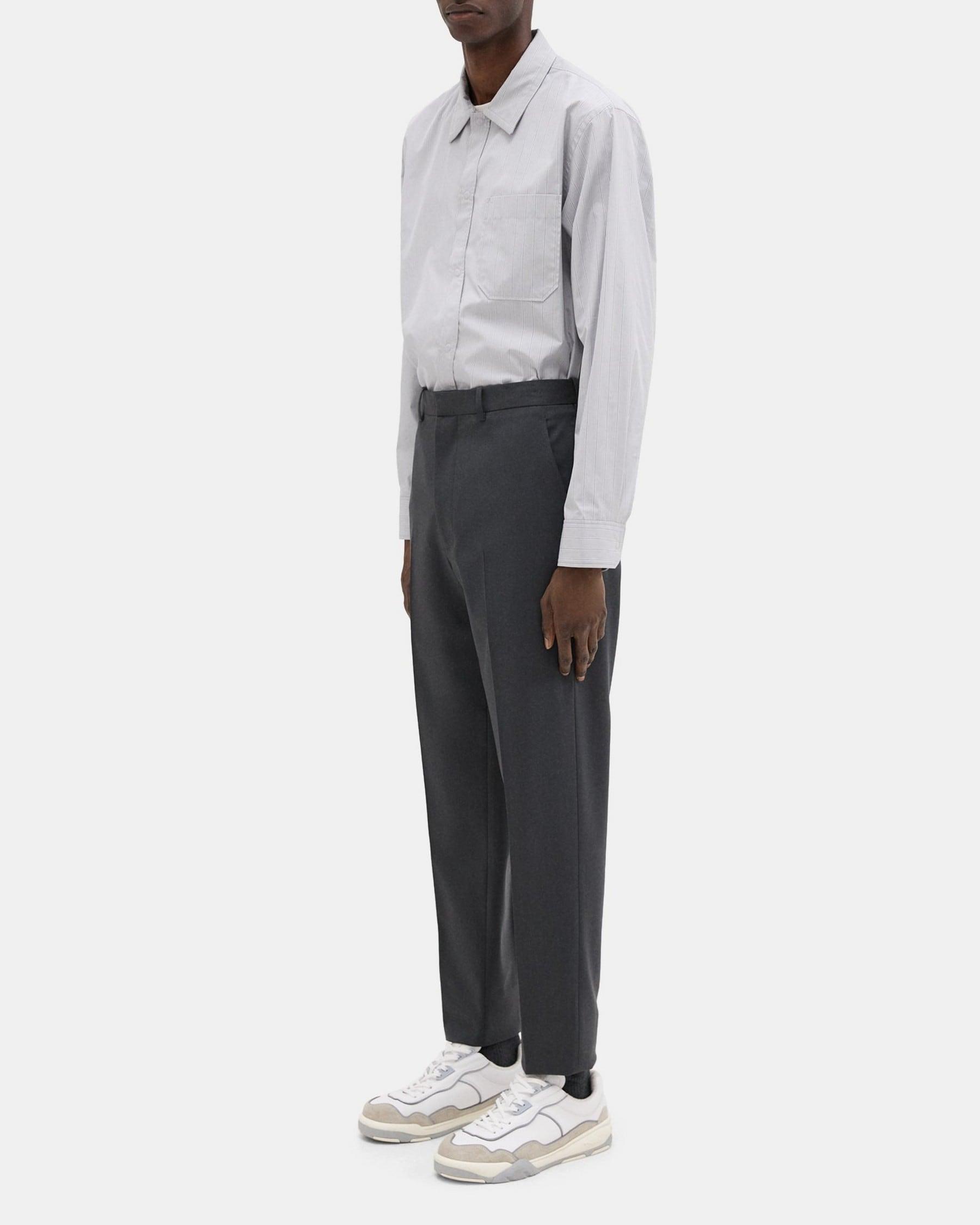 Tapered Wool Gabardine Pant Product Image