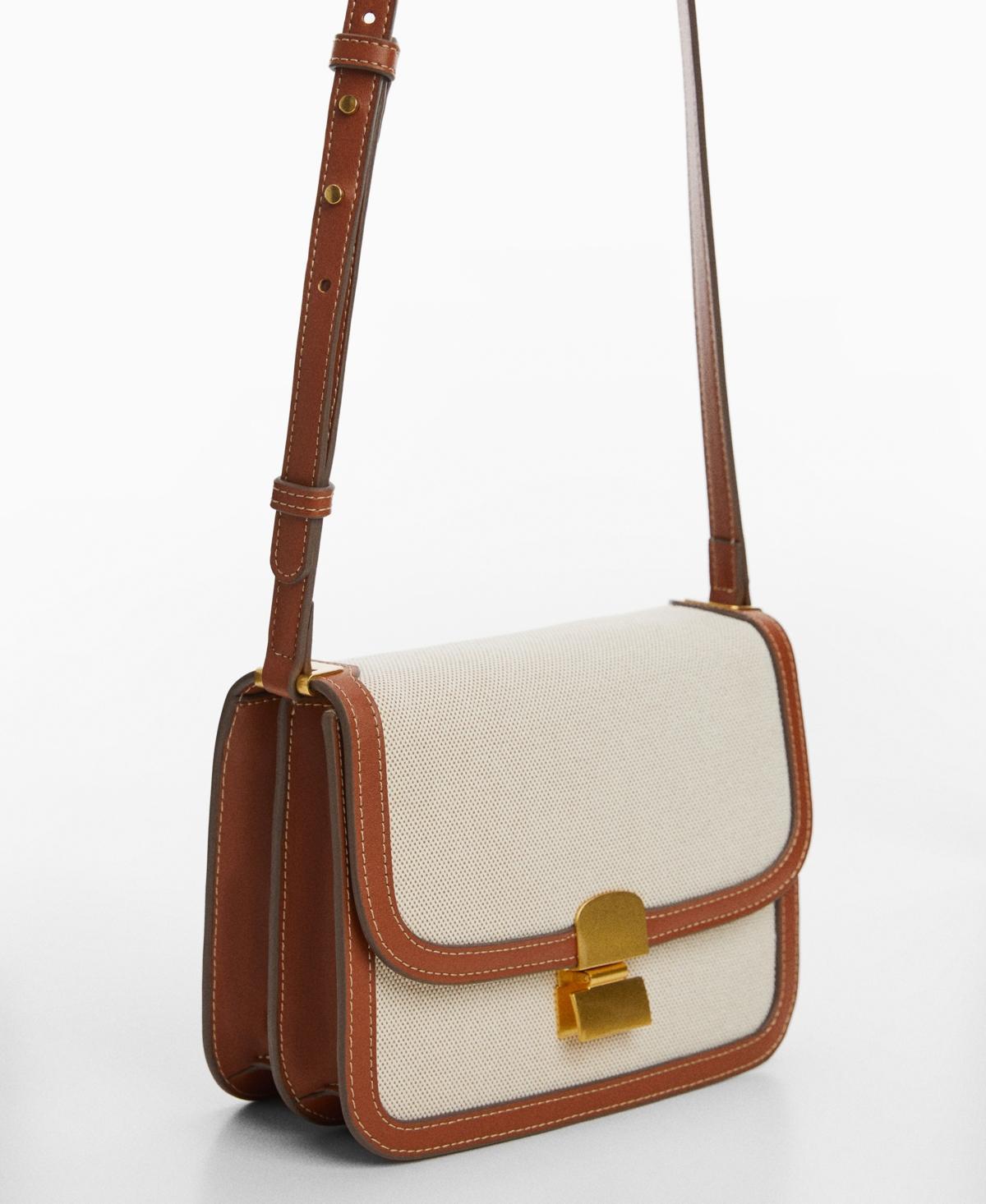 MANGO - Crossbody bag with flap - One size - Women Product Image