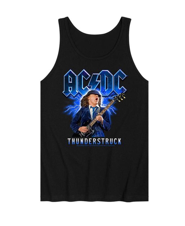 Mens ACDC Thunderstruck Tank Black Product Image