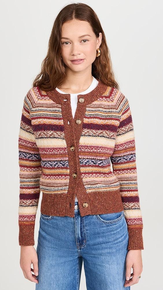 Faherty Marley Fair Isle Cardigan | Shopbop Product Image