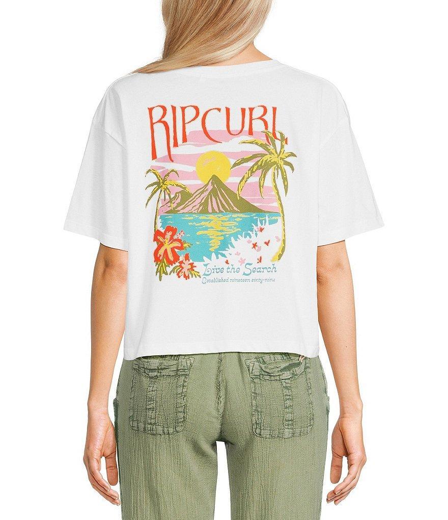 Rip Curl Island Crop Graphic T-Shirt Product Image