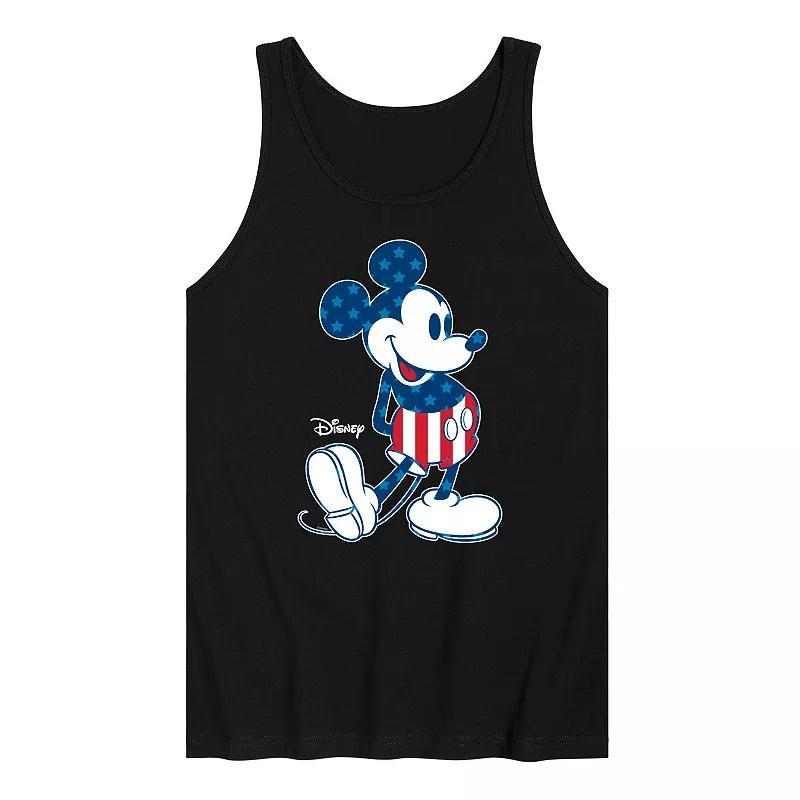 Disneys Mickey Mouse Mens Flag Tank Top Product Image