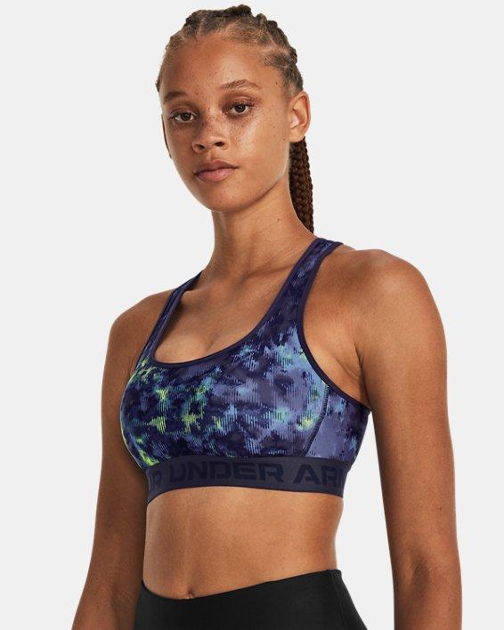 Women's Armour® Mid Crossback Printed Sports Bra Product Image