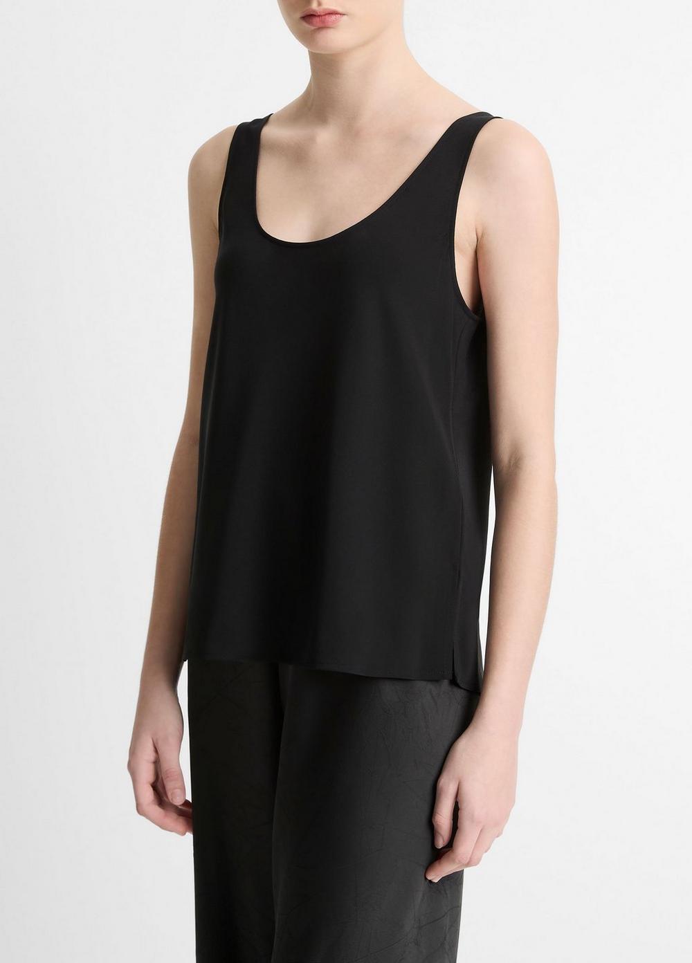 Classic Stretch-Silk Bias Tank Product Image