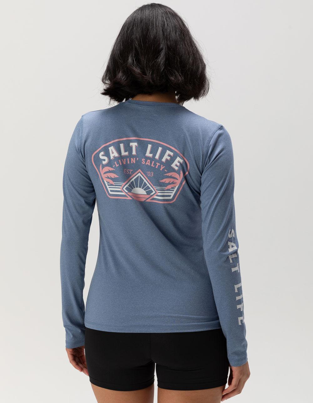 SALT LIFE Sunlit Womens Long Sleeve Performance Tee Product Image