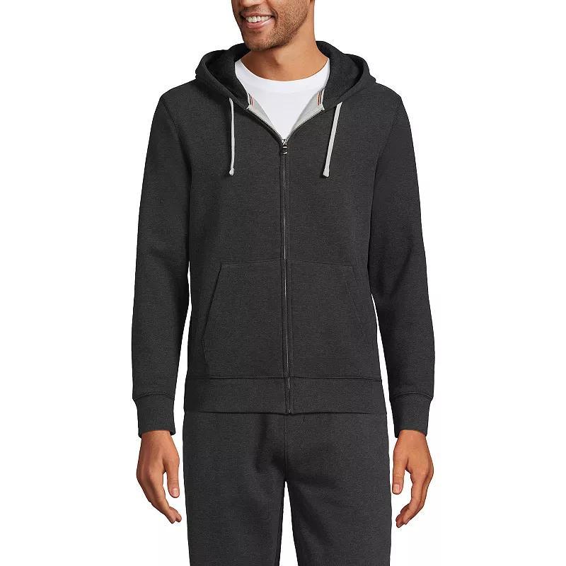 Mens Lands End Serious Sweats Long Sleeve Full Zip Hoodie Product Image