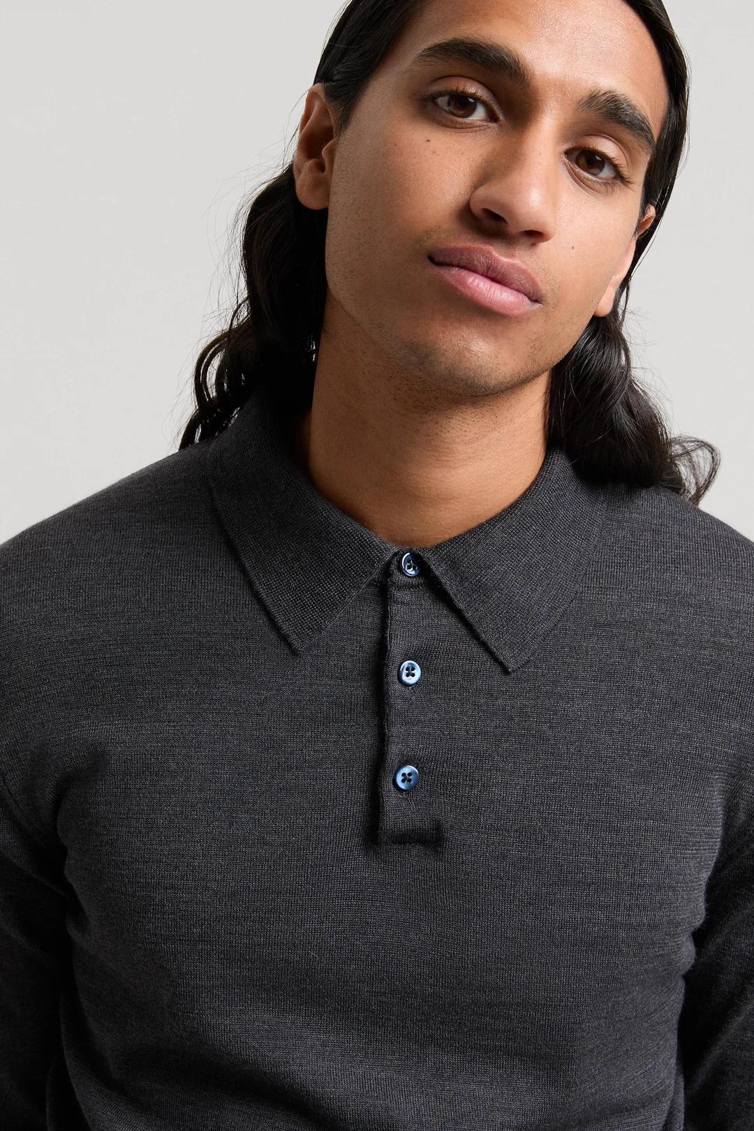 The Merino Wool Polo Product Image