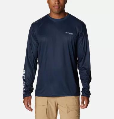 Columbia Men's PFG Terminal Tackle Fish Star Long Sleeve Shirt- Product Image