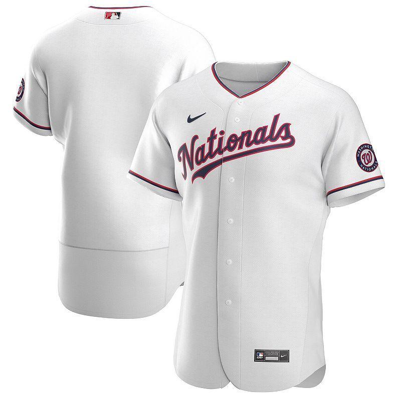 Mens Nike Washington Nationals Alternate Authentic Team Jersey Product Image