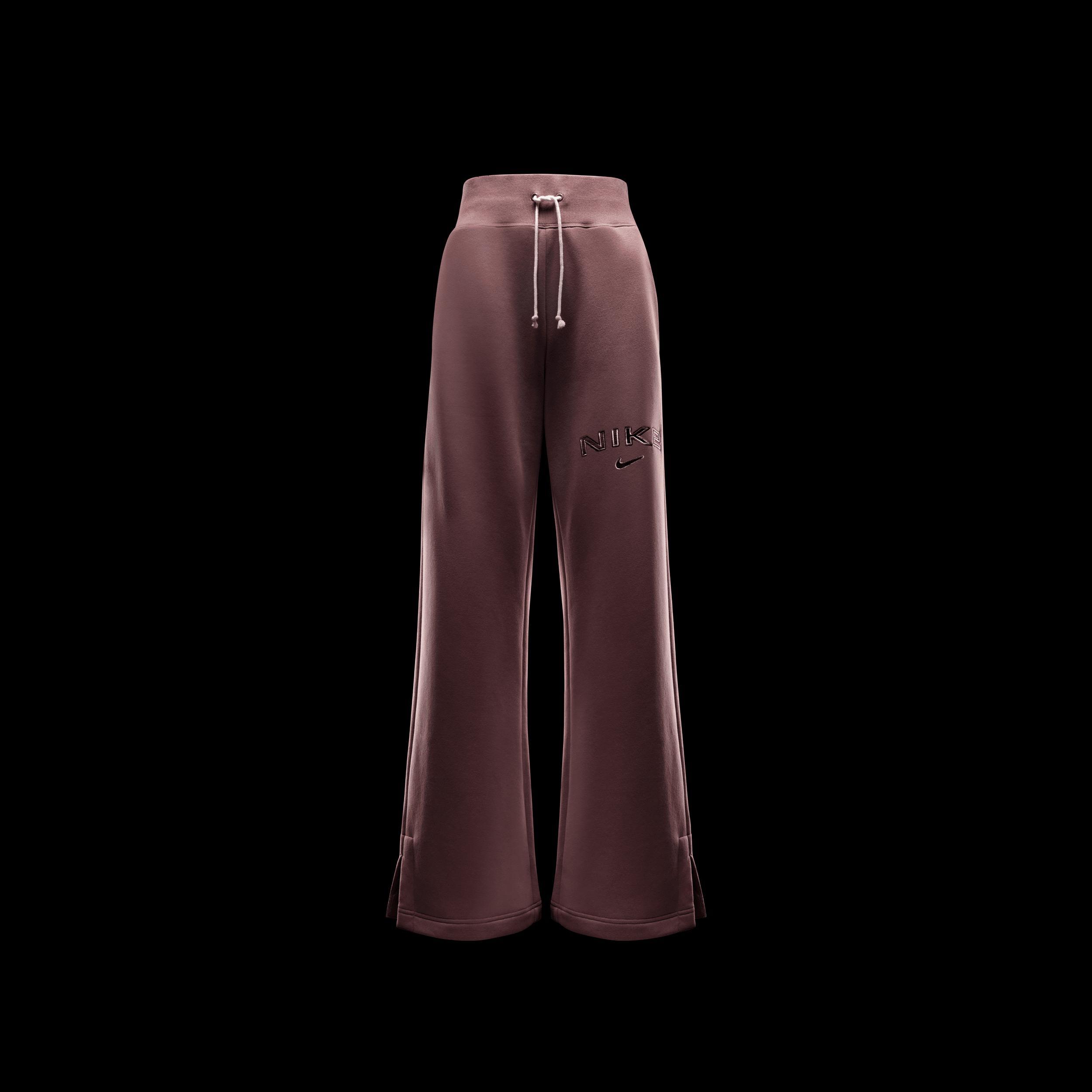 Nike Womens NSW Phoenix Fleece HR Logo Pants Product Image