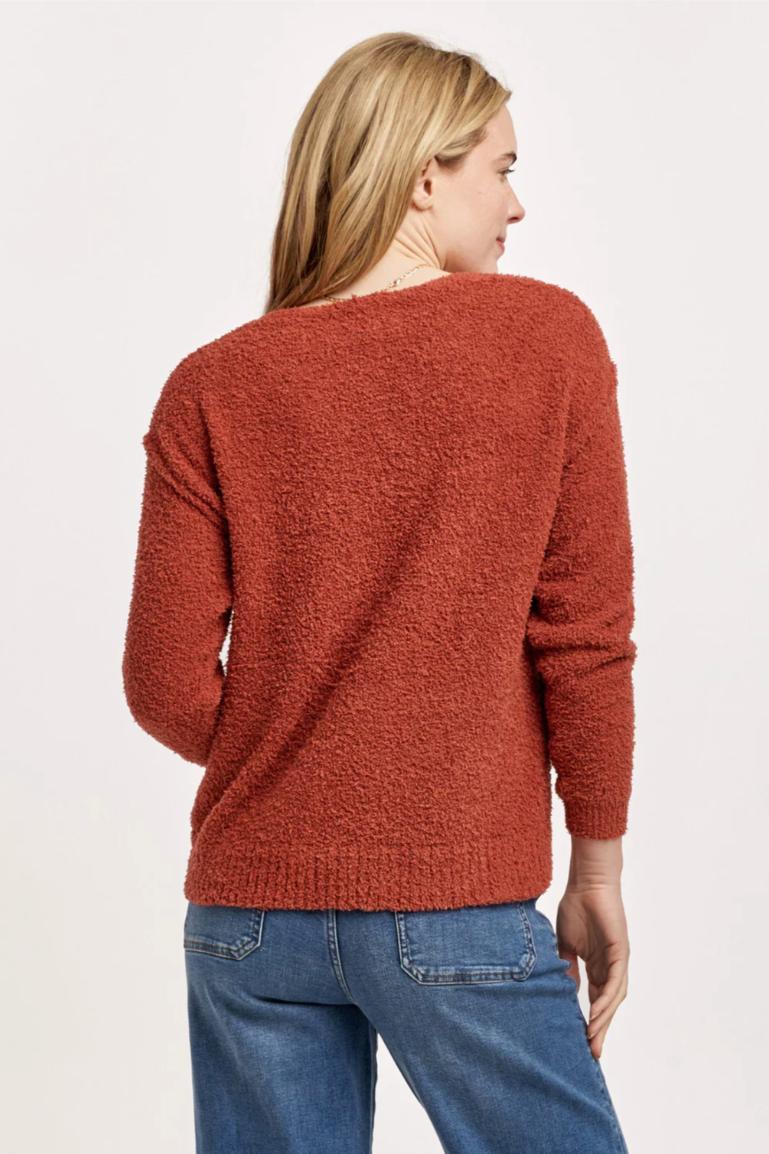 Callie V Neck Sweater Product Image