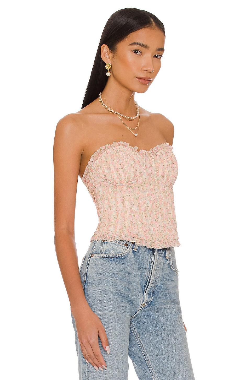 Ilaria Bustier Top MAJORELLE Product Image