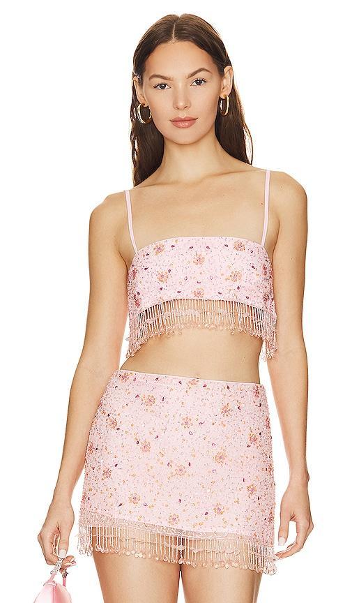 Anastasia Embellished Crop Top Product Image