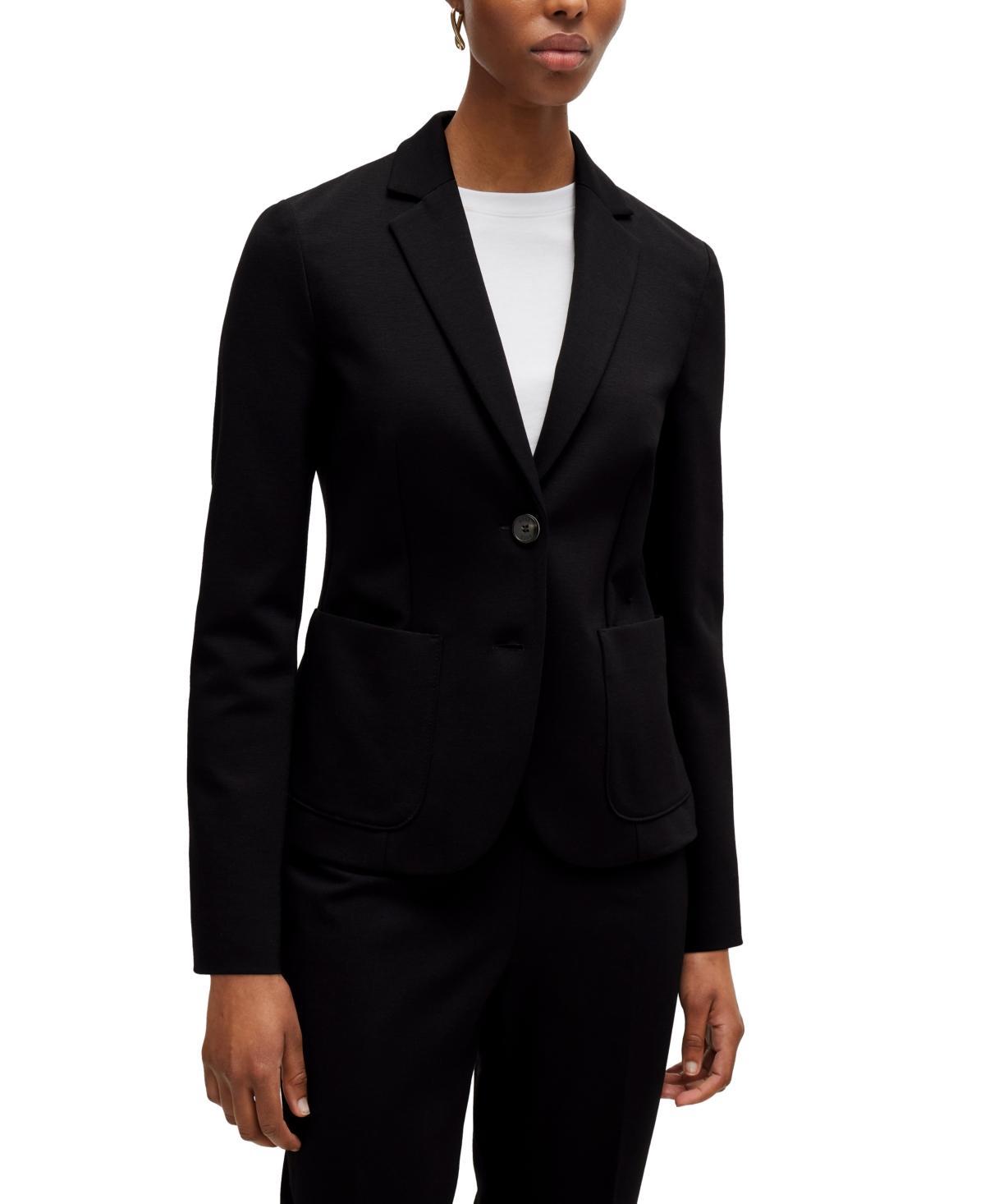 Women's Stretch Fabric Extra-Slim-Fit Jacket Product Image