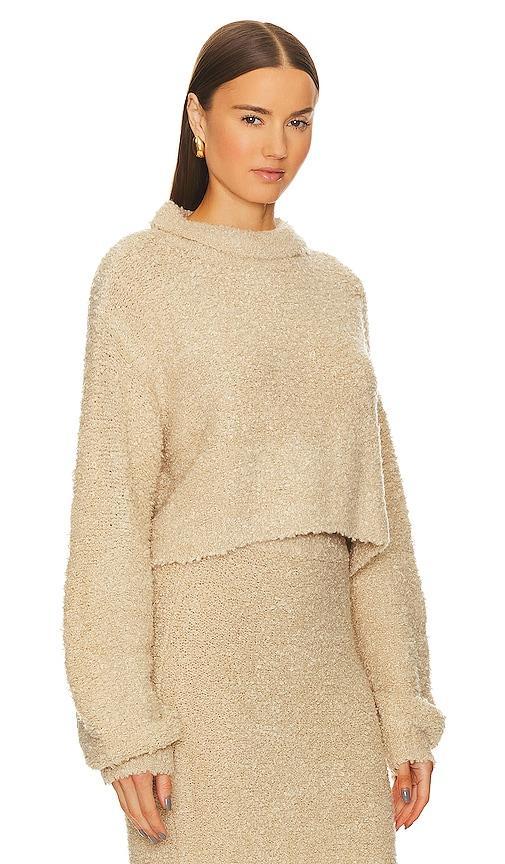 LPA Shai Sweater in Neutral. - size XXS (also in M, S, XL) Product Image