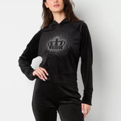 Juicy By Juicy Couture Juniors Womens Long Sleeve Sweatshirt Product Image