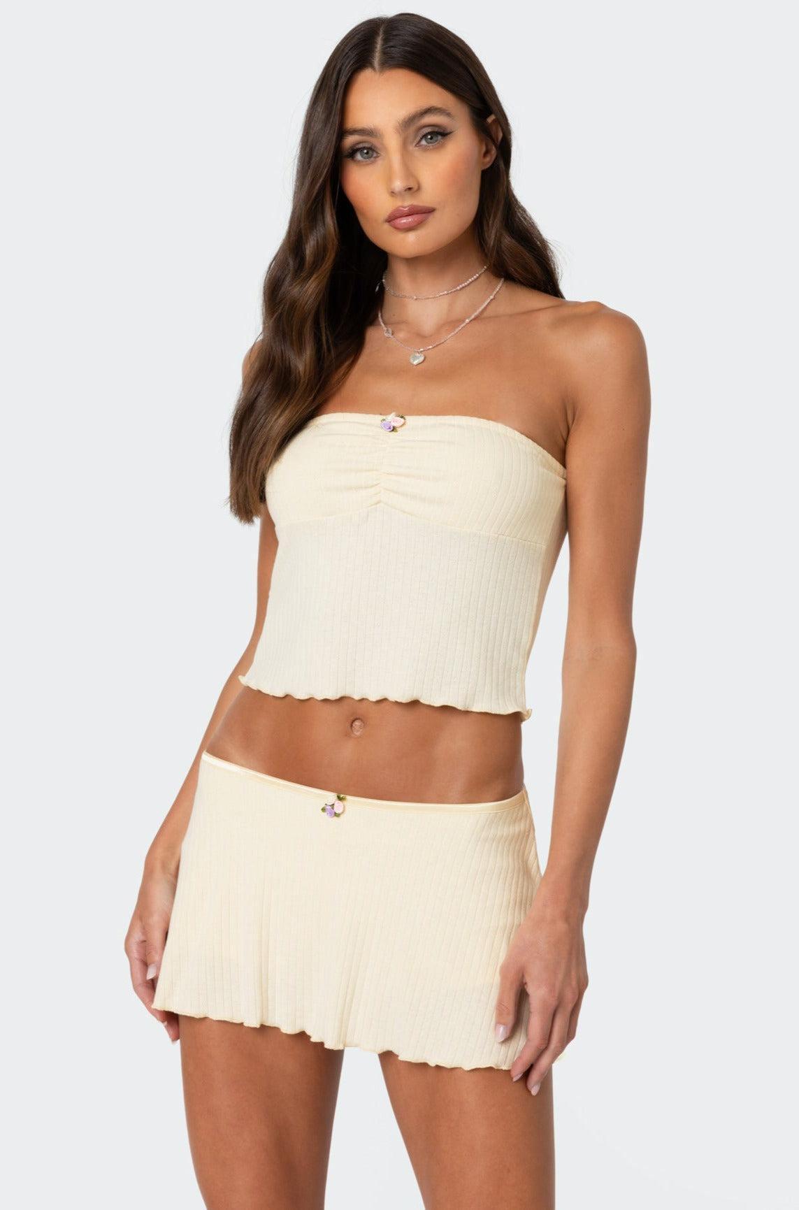 Dosina Pointelle Tube Top Product Image