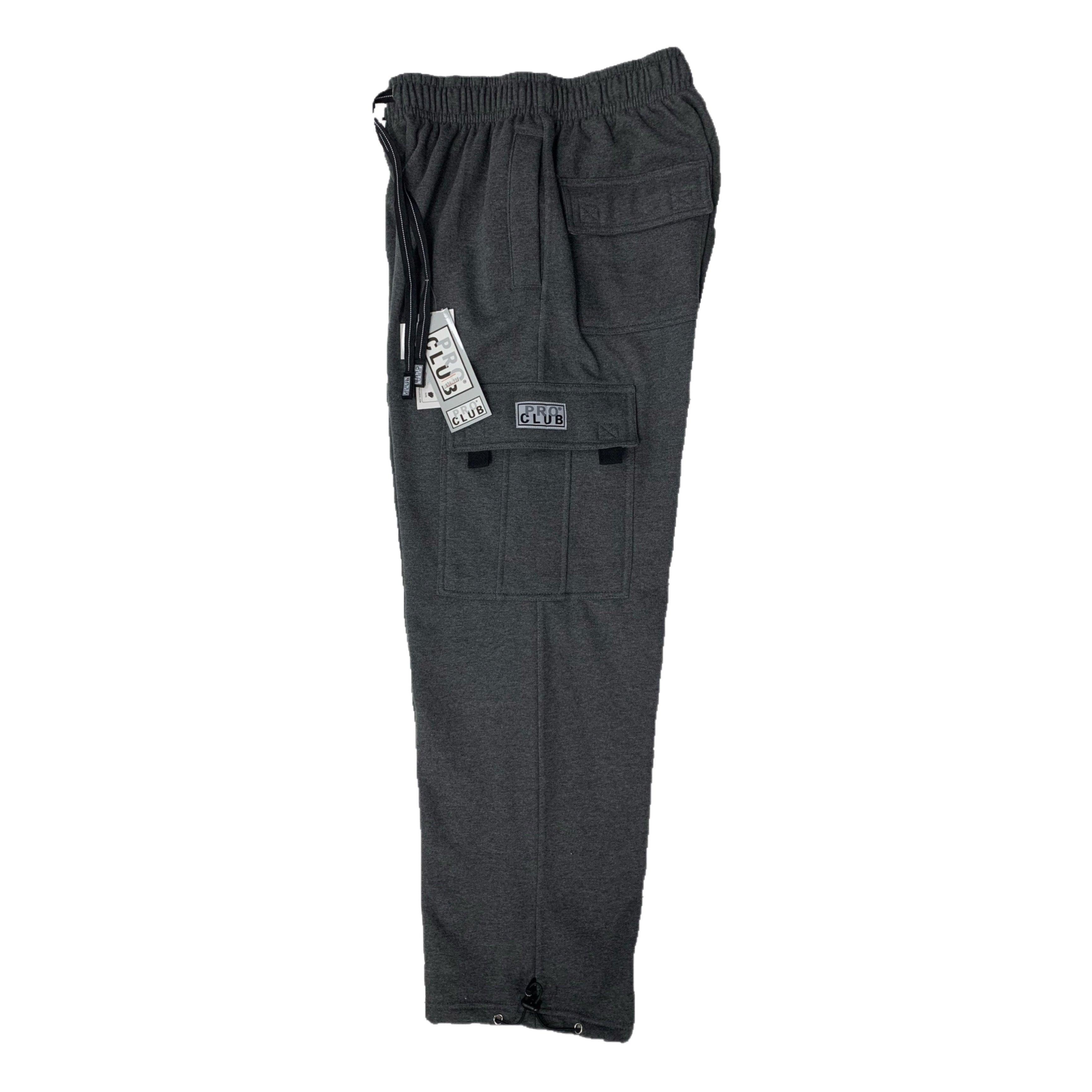 Pro Club Men's Heavyweight Fleece Cargo Pants Male Product Image