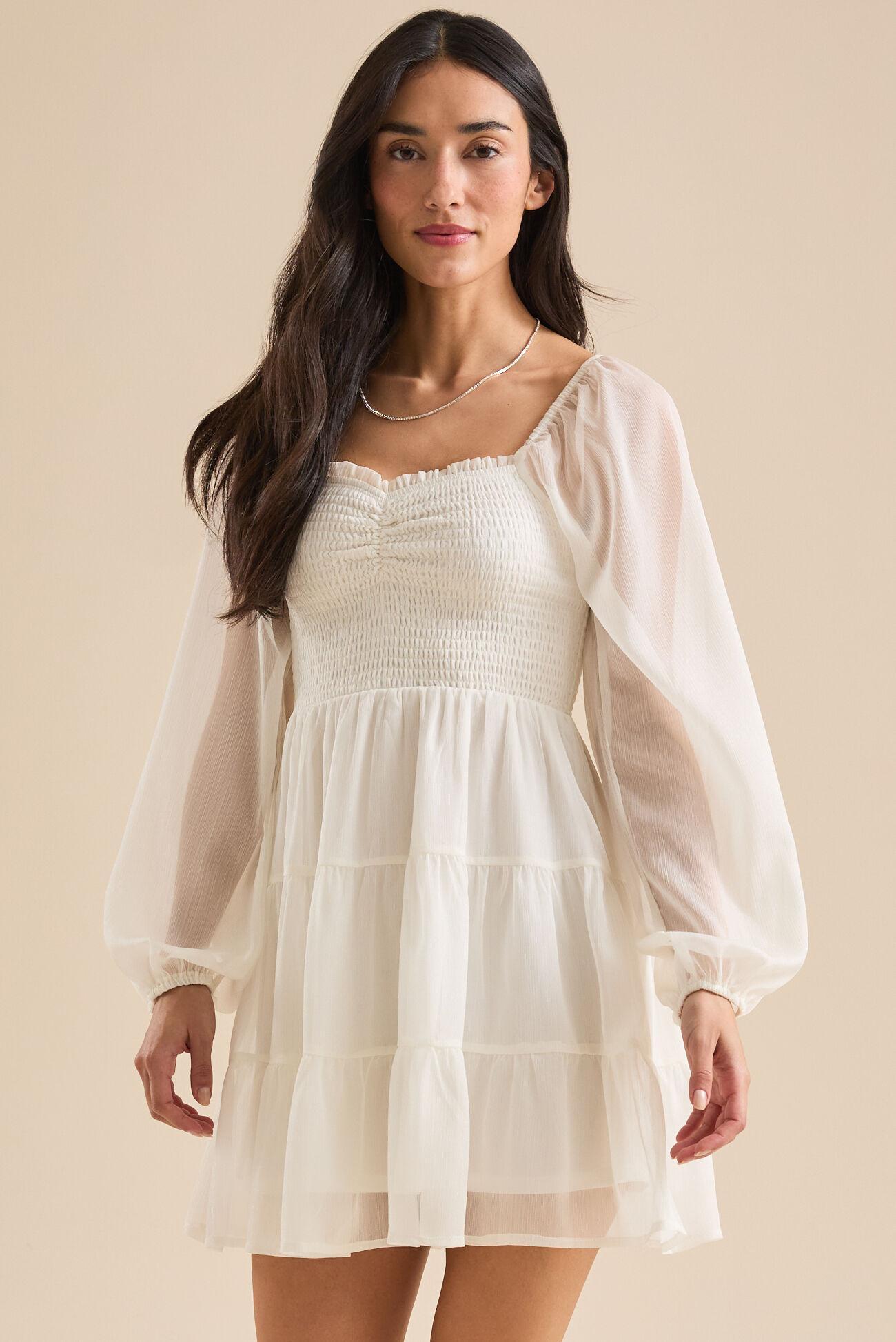 Deidra Tiered Mini Dress Product Image