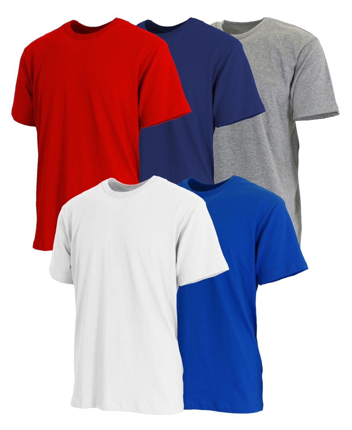 Blue Ice Mens Short Sleeve Crew Neck Tee-5 Pack Product Image