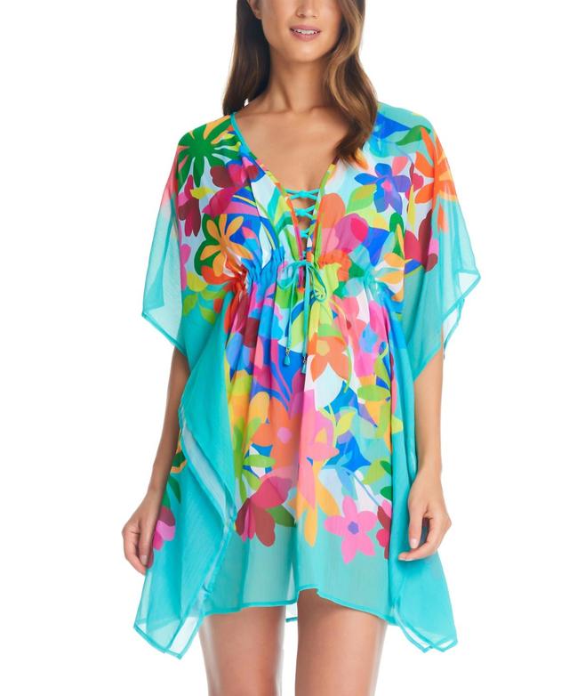 Bleu by Rod Beattie Womens Away We Go Cover-Up Caftan Product Image