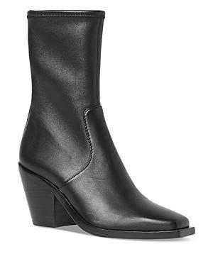 Loeffler Randall Womens Reese Square Toe High Heel Booties Product Image