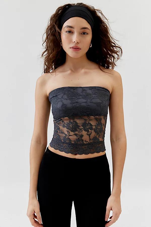 Urban Renewal Remnants Lace Bandeau Tube Top Womens at Urban Outfitters Product Image