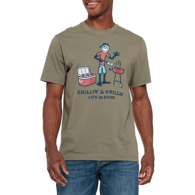 Life is Good® Jake Chillin and Grillin Classic T-Shirt - Short Sleeve Product Image