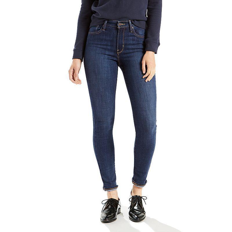 Levi's Womens 721 High Rise Skinny Jeans Product Image