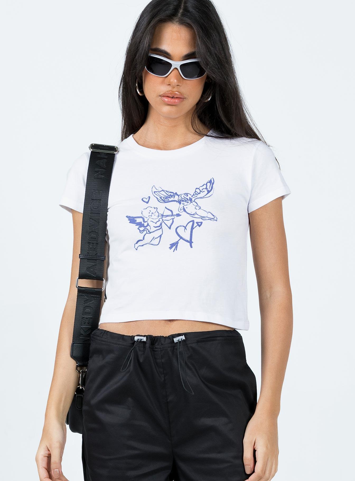 Organic Angels 222 Tee Ivory Product Image