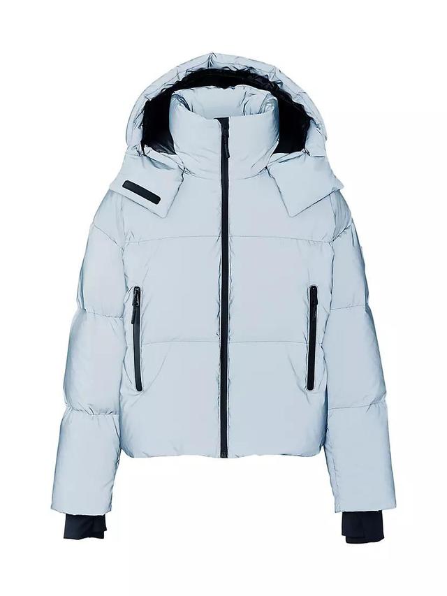 Tessy Reflective Hooded Down Jacket Product Image