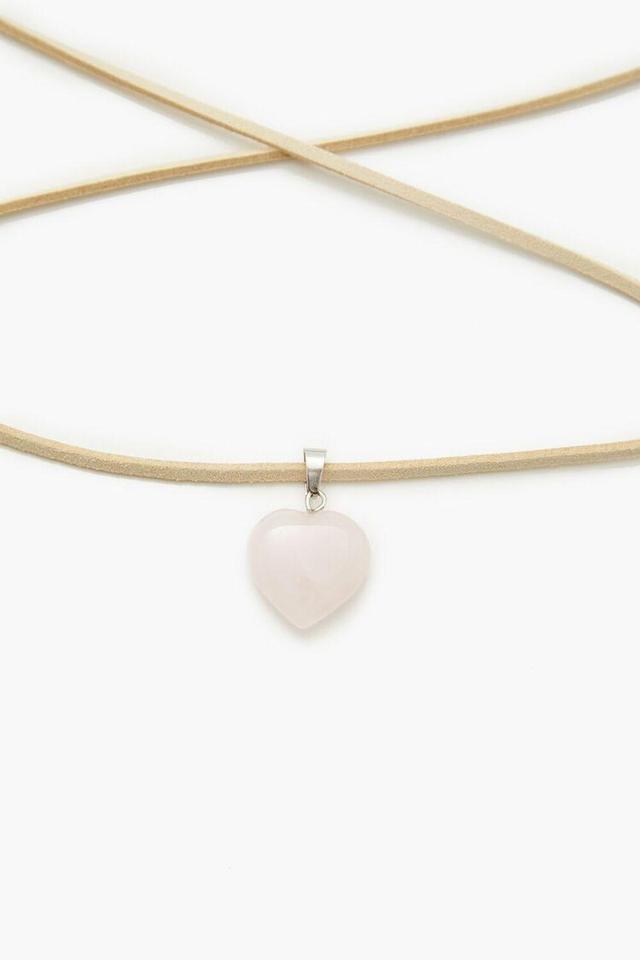 Faux Stone Heart Choker Necklace | Forever 21 Product Image