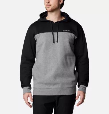 Mens Columbia Hart Mountain III Hoodie Dark Mountain Grey Product Image