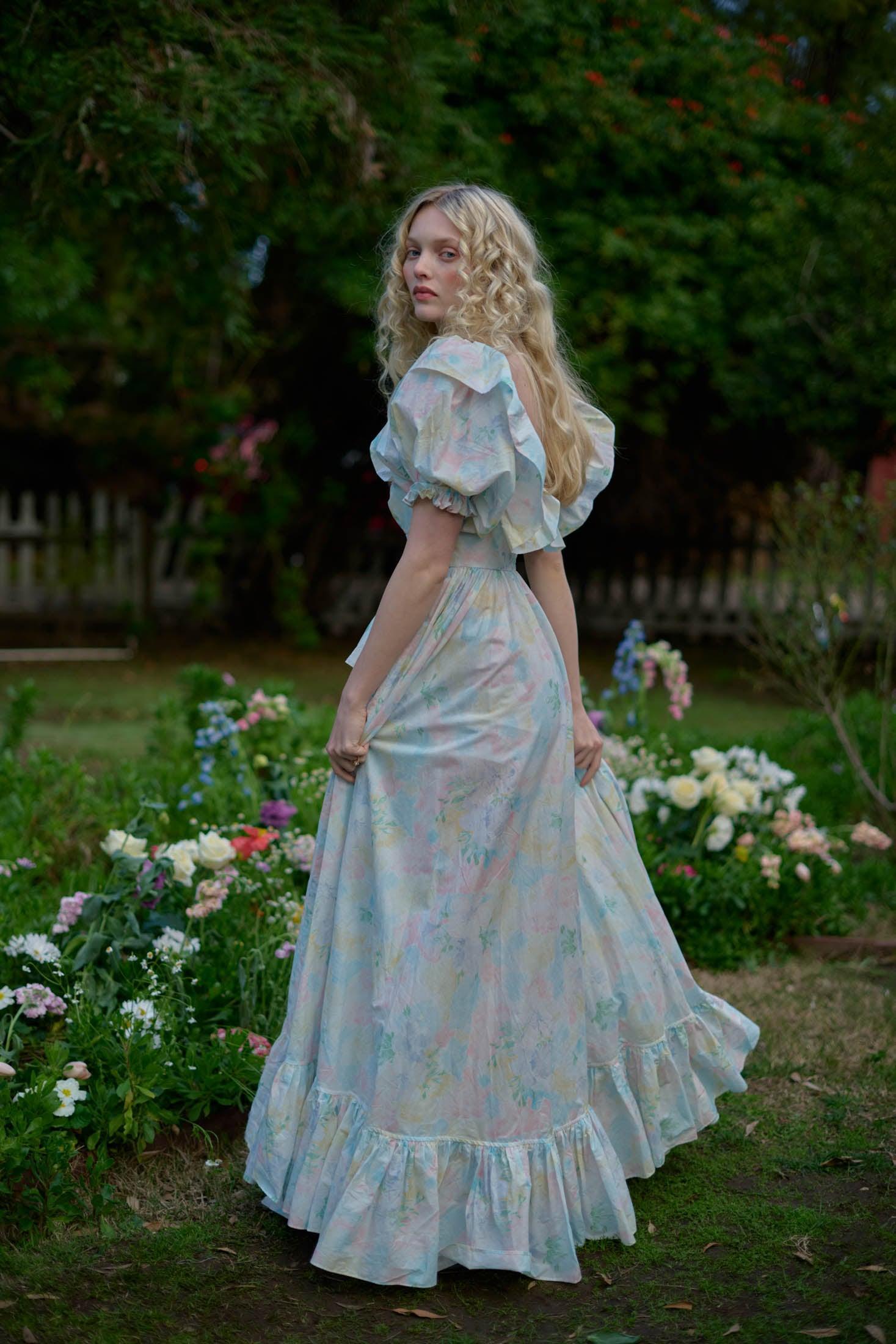 The Sweetcorn Rose Bloom Gown Product Image