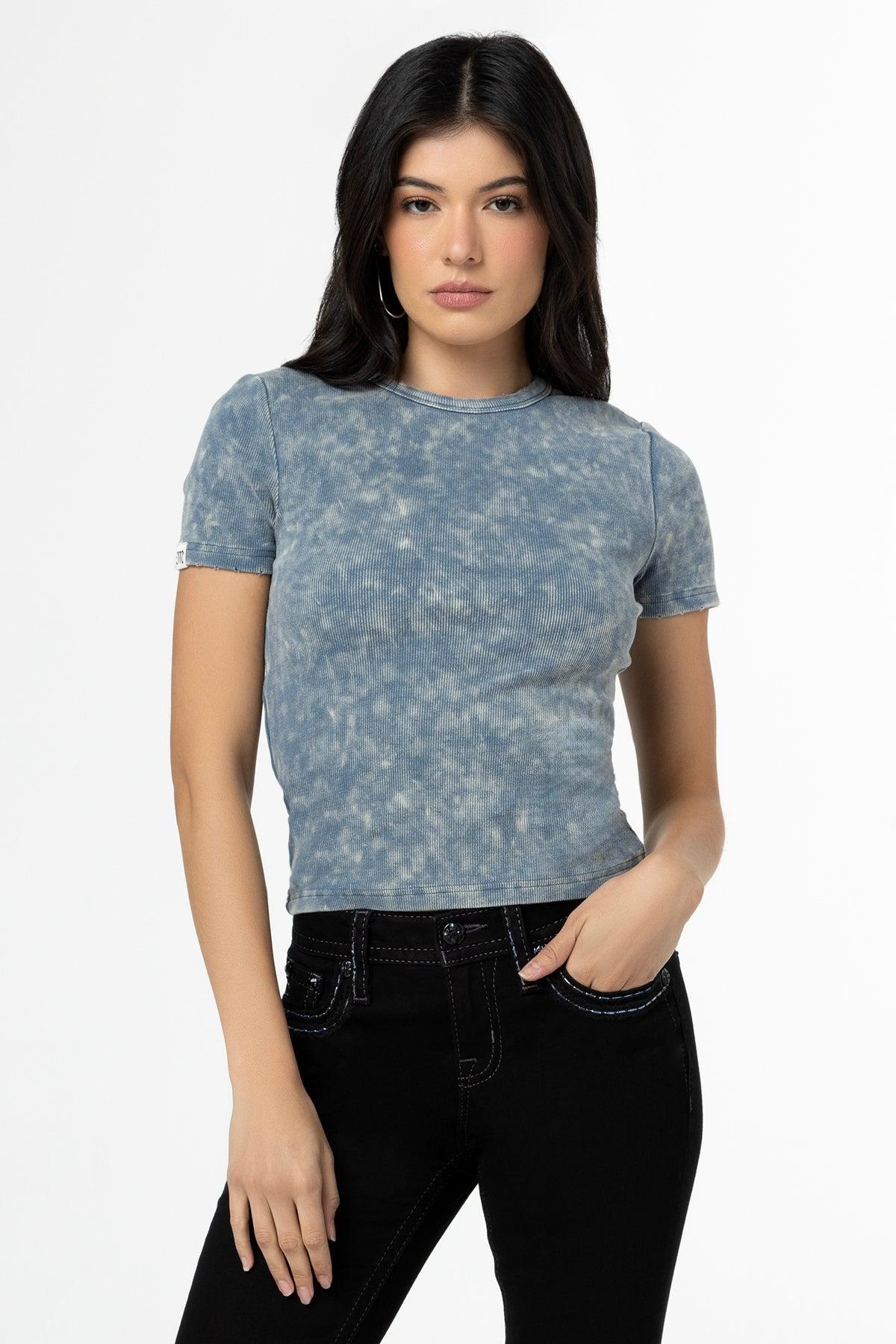 Subtle Wash Longline Tee Product Image