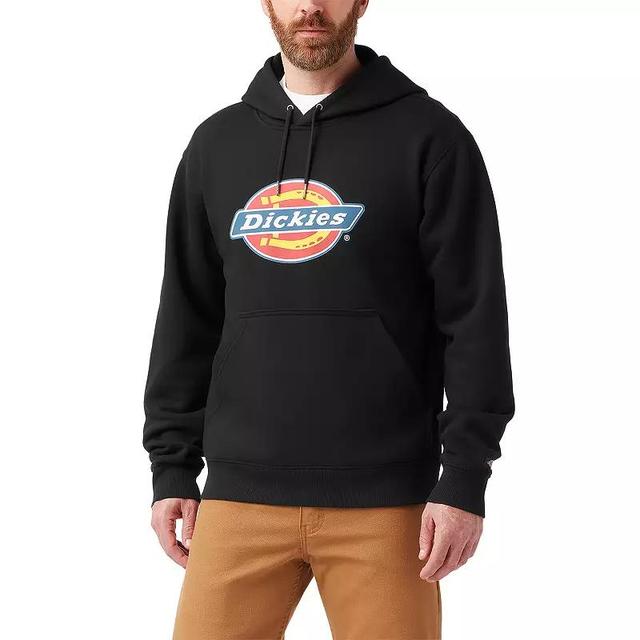 Mens Dickies Water Repellent Logo-Sleeve Hoodie Brown Product Image