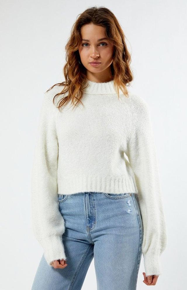 Glamorous Women's Cropped Knit Sweater Product Image