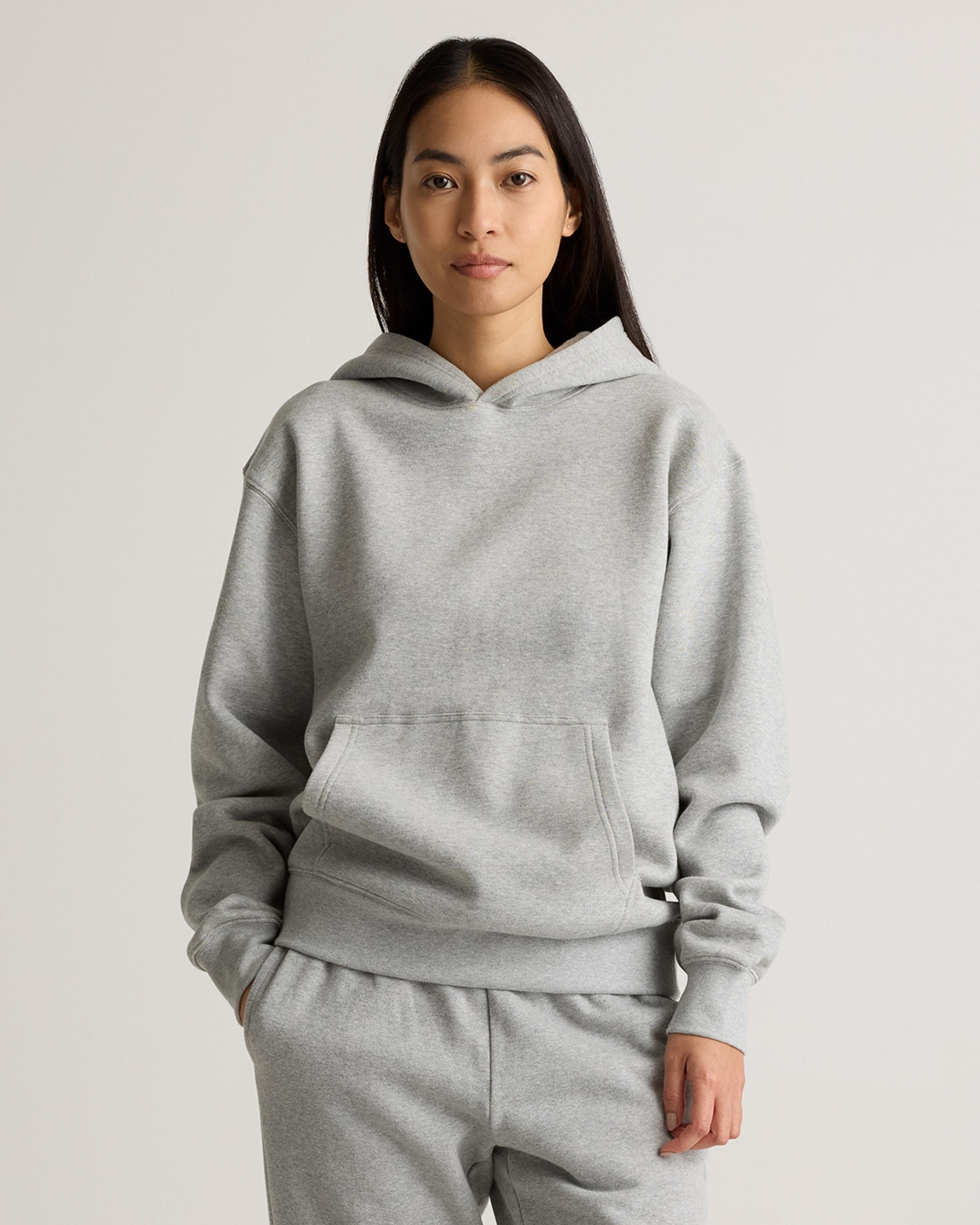 Organic Heavyweight Fleece Boyfriend Hoodie Product Image