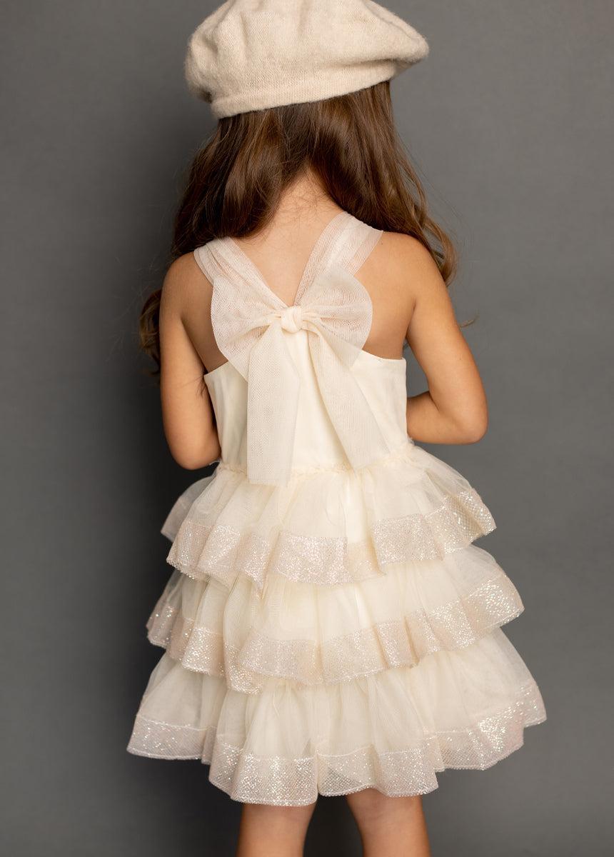 Alda Dress in Cream Product Image