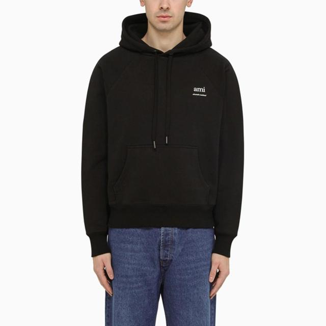 AMI ALEXANDRE MATTIUSSI Ami Paris Hoodies Sweatshirt In Black Product Image